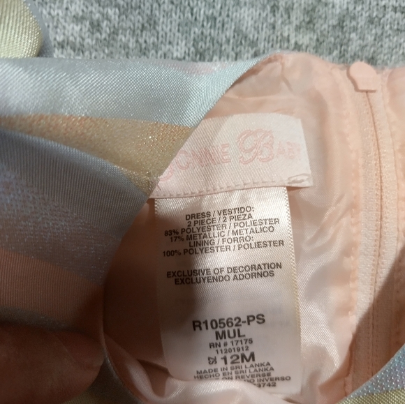 Bonnie Baby infant dress - Picture 3 of 3